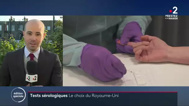 Tests sérologiques : le choix du Royaume-Uni