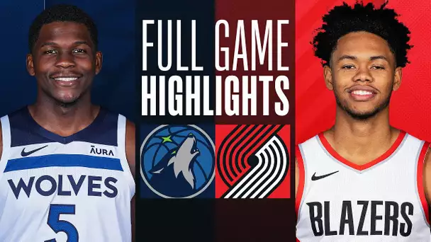 TIMBERWOLVES at TRAIL BLAZERS | FULL GAME HIGHLIGHTS | February 13, 2024