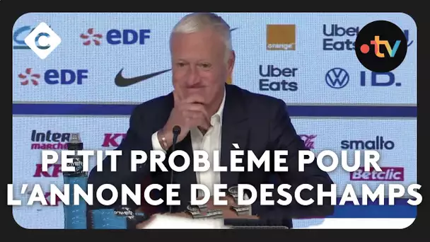 Petit problème pour l’annonce de Deschamps - L’ABC de Bertrand Chameroy  - C à Vous - 03/10/2024