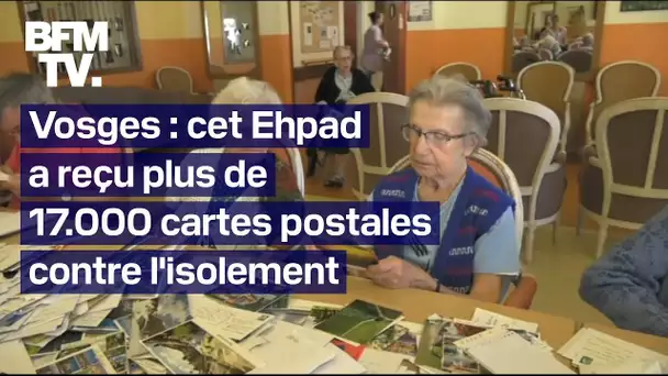 "Ça fait chaud au cœur": cet Ehpad a reçu plus de 17.000 cartes postales pour rompre l'isolement