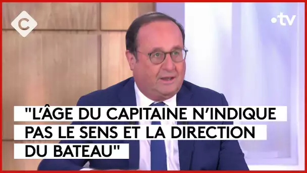 Gabriel Attal à Matignon : François Hollande réagit  - C à vous - 24/01/2024