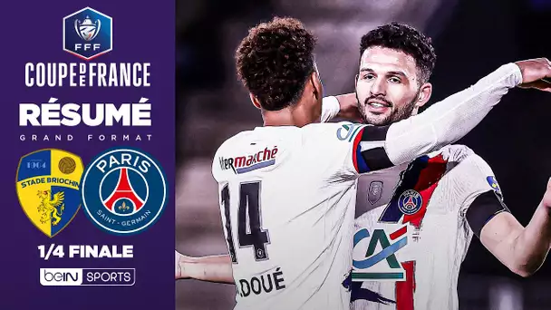 Résumé : Le PSG ÉCRASE le STADE BRIOCHIN et rejoint les 1/2 finales !