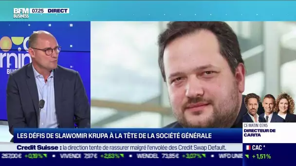 Quels défis pour le nouveau patron de la Société Générale, Slawomir Krupa ?