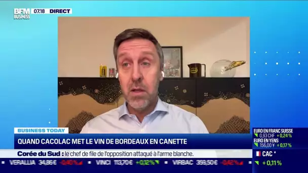Christian Maviel (Cacolac) : Quand Cacolac met le vin Bordeaux en canette
