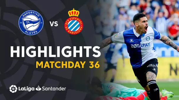 Resumen de Deportivo Alavés vs RCD Espanyol (2-1)