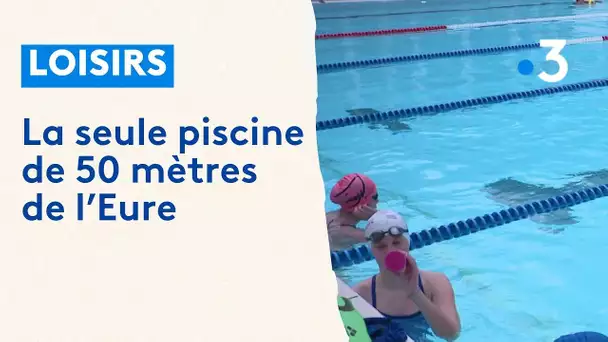 Natation dans la plus grande piscine de l'Eure