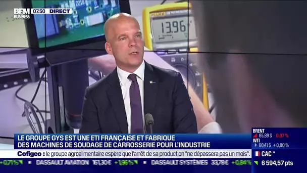 Bruno Bouygues (GYS) : Le groupe GYS fabrique des machines de soudage de carrosserie