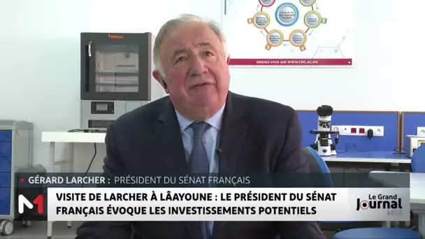 Le président du sénat évoque les investissements potentiels dans un entretien exclusif