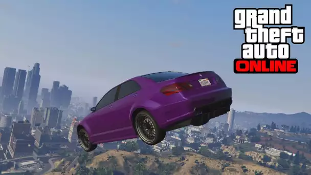 GTA 5 - Enorme Jump en SCHAFTER V12 !