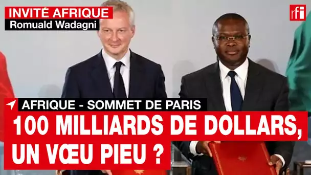 Romuald Wadagni : « Les 100 milliards de dollars pour l'Afrique ne sont pas un vœu pieu »