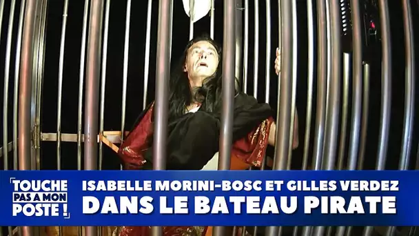 Isabelle Morini-Bosc et Gilles Verdez dans le bateau pirate !