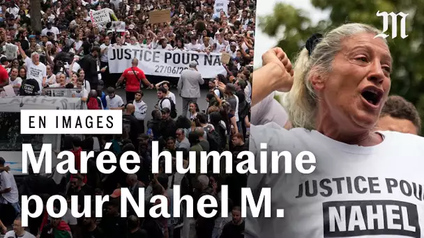 Nanterre : une marée humaine rend hommage à Nahel