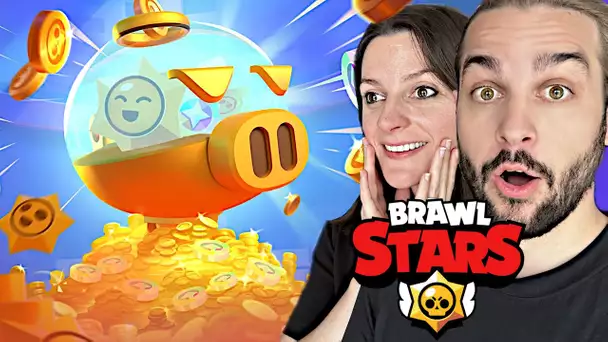 ON REMPLIT LA MEGA TIRELIRE SUR BRAWL STARS !