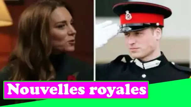 J'en ai beaucoup entendu parler " Kate s'ouvre à l'époque du prince William à Sandhurst