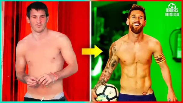 La folle transformation physique de Leo Messi à travers les années
