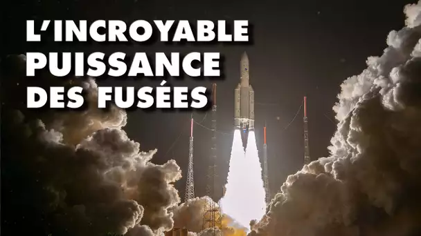 L'incroyable PUISSANCE d'Ariane 5 au décollage