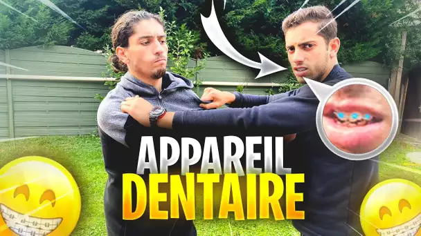 YOUNES DOIT PORTER UN APPAREIL DENTAIRE A CAUSE DE SES DENTS 😱😨 ... ( la honte ?)