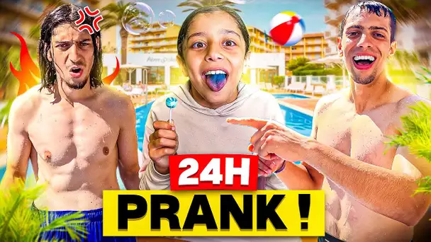 ON SE PRANK PENDANT 24H 😭🔥 ( Ça tourne vraiment mal)