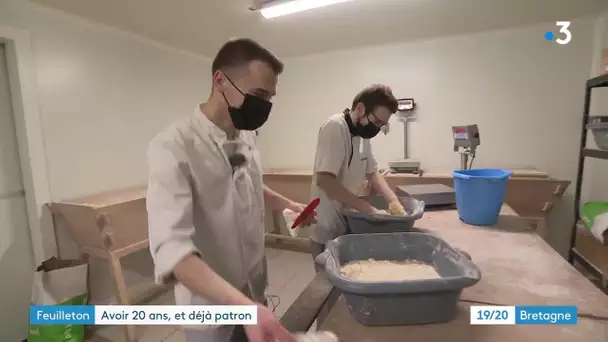 "Avoir 20 ans, et déjà patron"