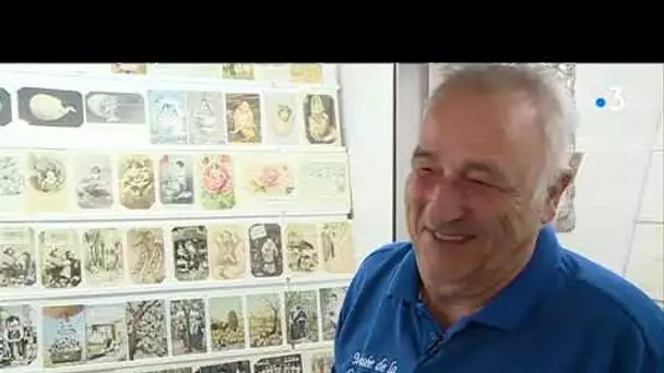 A Antibes un collectionneurs de cartes postale ouvre son propre musee
