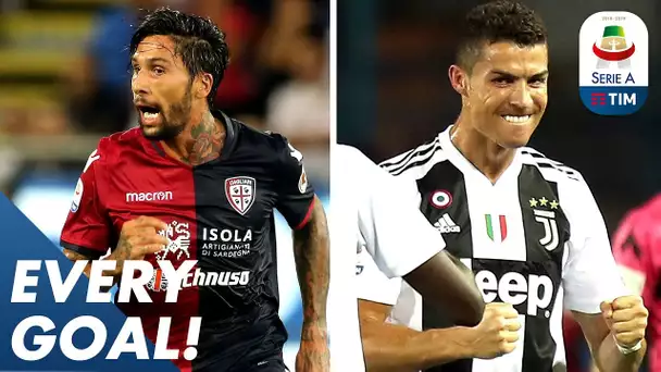 Ronaldo Super Strike & Castro Wonder Goal! | EVERY Goal! | Round 10 | Serie A