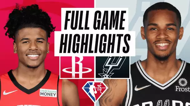 ROCKETS at SPURS | FULL GAME HIGHLIGHTS | January 12, 2022