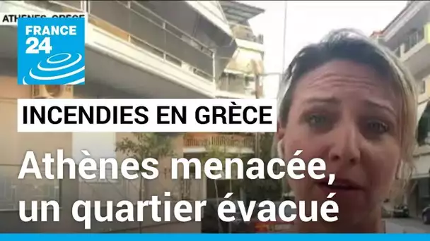 Grèce: Athènes se réveille dans la fumée au cinquième jour de multiples incendies • FRANCE 24