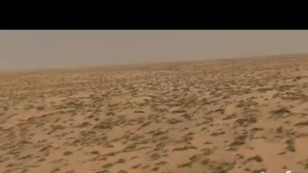 Mauritanie : roches érodées d'Ayoûn el Atrouss