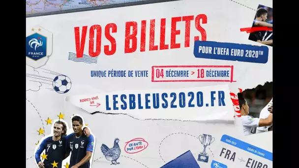 En route pour l'Euro 2020 avec les Bleus !