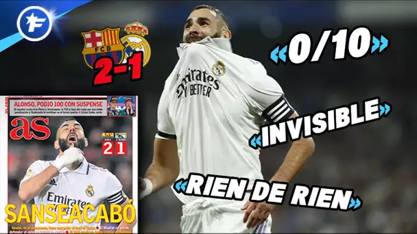 Madrid ATOMISE Benzema après le Clasico | Revue de presse