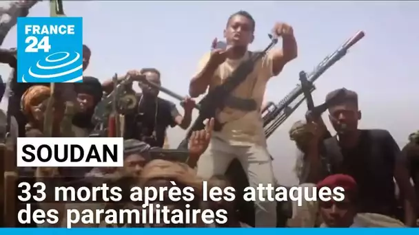 Soudan : les bombardements des paramilitaires font 33 morts • FRANCE 24