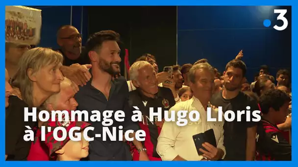 Hugo Lloris, l'Aiglon du siècle vient saluer les supporters de Nice