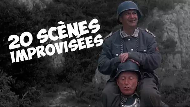 TOP 20 des scènes improvisées par Louis de Funès