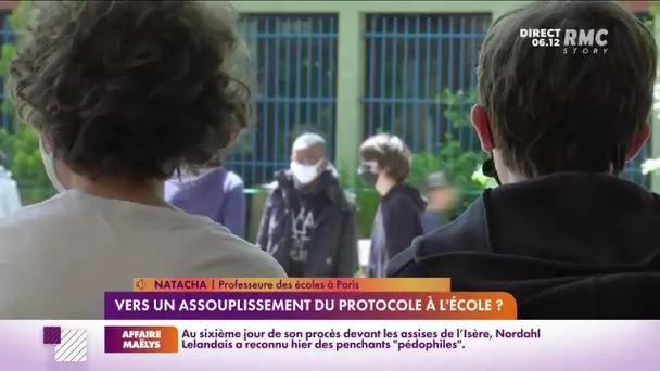 Vers un assouplissement du protocole sanitaire à l'école ?