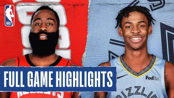 ROCKETS at GRIZZLIES | FULL GAME HIGHLIGHTS | January 14, 2020