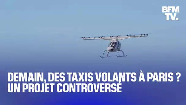 JO 2024: le projet de taxis volants à Paris ne fait pas l'unanimité