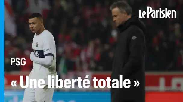 Mbappé « a une liberté totale »sur le terrain, affirme Luis Enrique après Lille-PSG