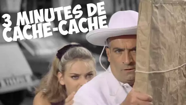 3 minutes de cache-cache avec Louis de Funès !