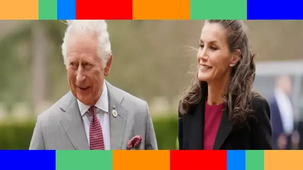 👑  PHOTOS – Le prince Charles très tactile avec Letizia d’Espagne : ce baise-main qui surprend