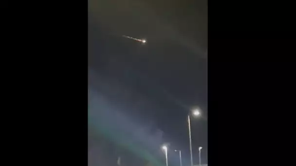 Une boule de feu a survolé le ciel écossais