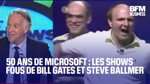 50 ans de Microsoft: les shows fous de Bill Gates et Steve Ballmer