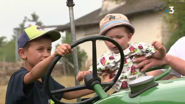 Le tracteur, c'est leur passion !