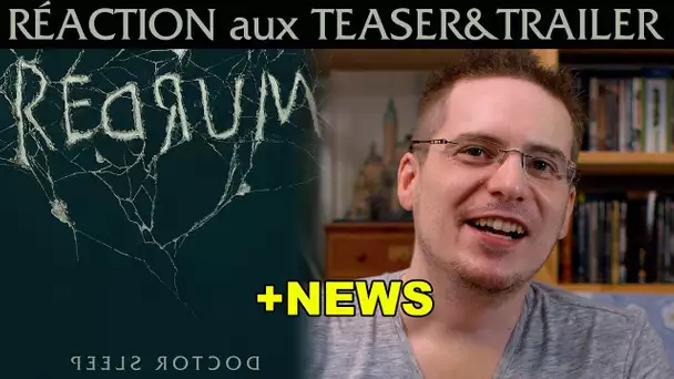 NEWS + RÉACTION aux TEASER & TRAILER de Doctor Sleep