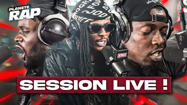 SESSION LIVE avec Cheu-B, Mayo, Lamatrix, Kamas Skuh & Igor LDT ! #PlanèteRap