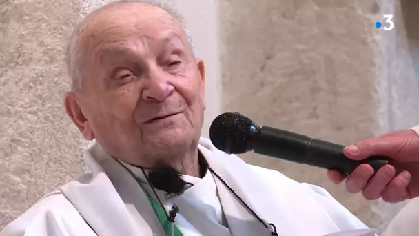Creuse : curé de campagne pendant 75 ans à Lupersat, l'abbé Binon fête ses cent ans