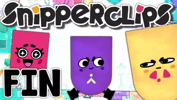 SNIPPERCLIPS NINTENDO SWITCH COOP FR FIN | C&#039;EST VRAIMENT FINI....