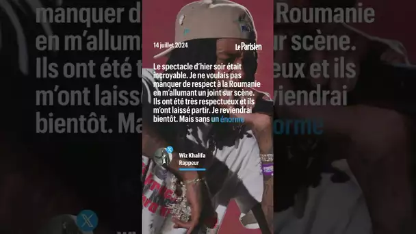 Wiz Khalifa arrêté en Roumanie après avoir fumé un joint sur scène