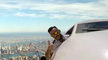 Un pilote prend des selfies incroyables à bord de son avion