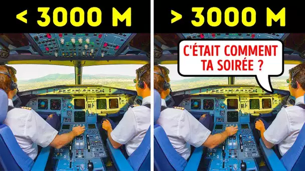 13 Choses Banales Que Les Pilotes de Ligne ne Peuvent Pas Faire