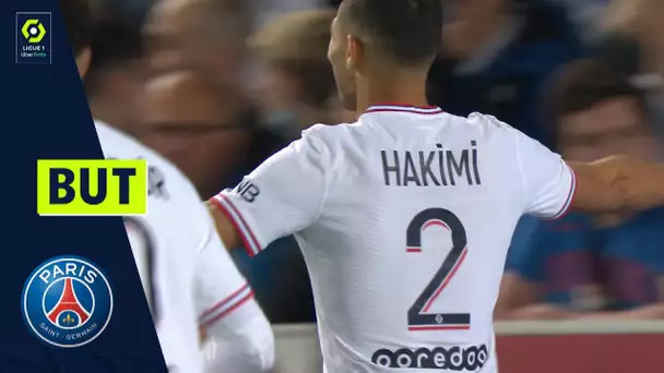 But Achraf HAKIMI (64' - PSG) RC STRASBOURG ALSACE - PARIS SAINT-GERMAIN (3-3) 21/22